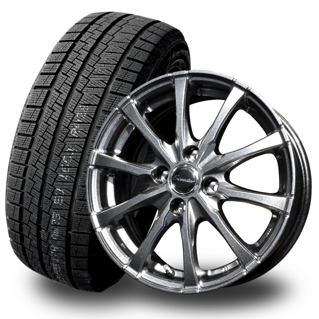 オーラ AURA スタッドレスタイヤ 205/50R17 アルミホイール Amazon | 195/65R15 スタッドレスタイヤ&ホイール4本セット オーラ